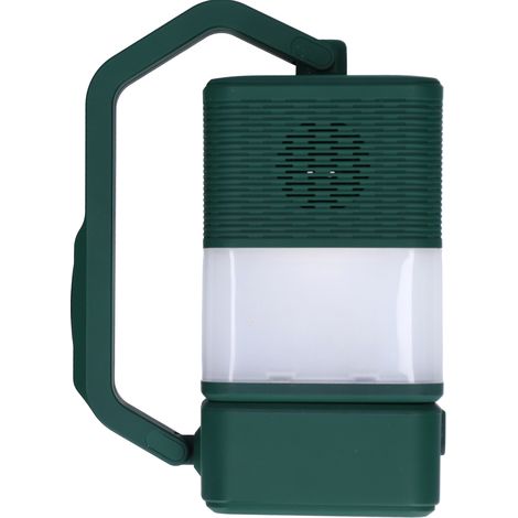 Lampe de camping multifonctionnelle pour tente, lampe torche USB avec haut-parleur et lampe d'urgence pour éclairage extérieur (verte) (1/5)