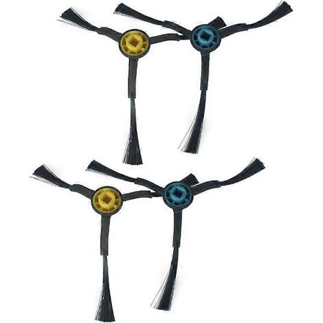 Lot de 4 balayeuse brosse latérale pour W11 aspirateur robot (1/5)