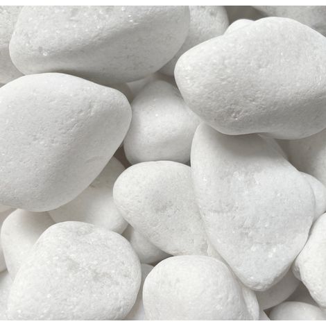 Galet blanc pur 24/40 mm - Filets 20 kg (1/2)