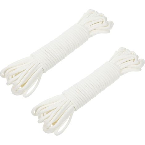 2 Pièces Corde Arrosage Automatique Coton X Mèche Auto-Irrigation pour Plantes Intérieur et Extérieur Système Hydroponique DIY pour Soins Vacances (1/5)