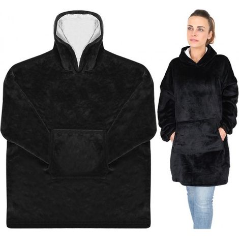 Pull douillet / Couverture à capuche XXL (1/5)