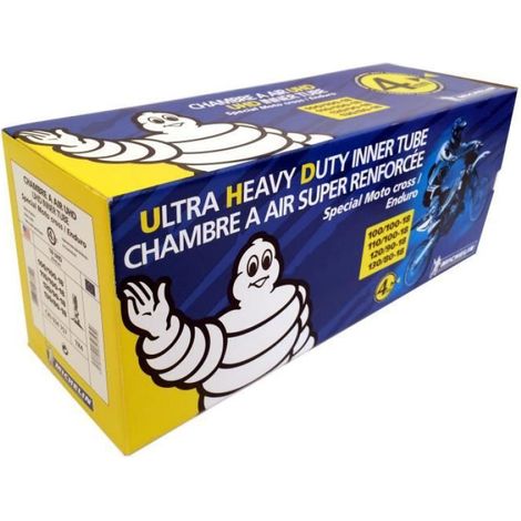 - Chambre À Air Moto Offroad 18" - 120/90 100/100 110/100 130/80 18Uhd Medium Valve Tr4