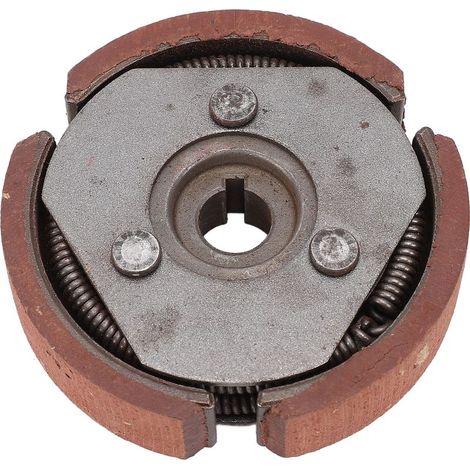 Pièce de rechange de poids volant d'embrayage de 76mm pour débroussailleuse 63CC, fer léger et robuste (1/5)