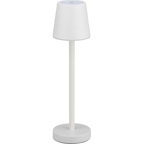 Lámpara de mesa LED recargable V-TAC de 3 W, regulable táctilmente, blanco natural