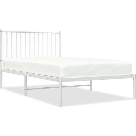 Maison Exclusive - Estructura cama sin colchón con cabecero metal (1/5)