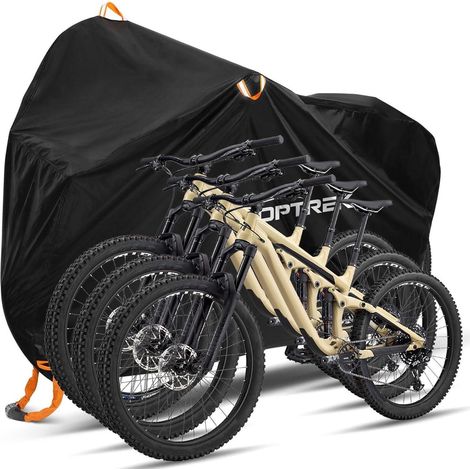 Toptrek Fahrradabdeckung 2 Fahrräder Wasserdicht 210D Oxford-Gewebe Outdoor (1/5)