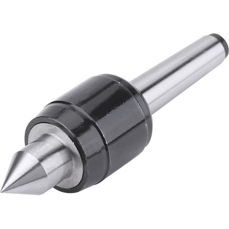 MK2 Präzisions-Drehspitze aus Stahl, 60 Grad, für CNC-Drehmaschinen mit Kegel. (1/5)