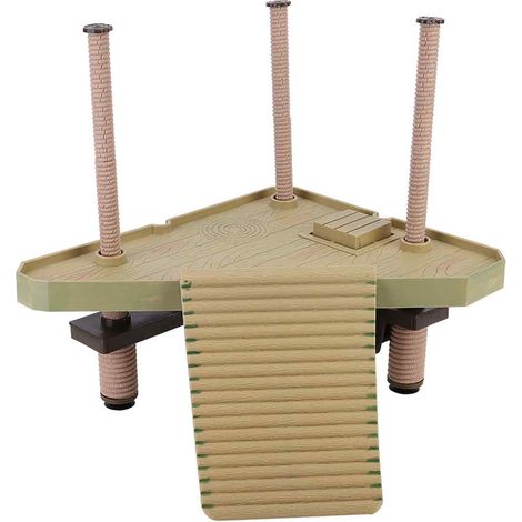 Plateforme Flottante Pour Tortues - Plateau De Séchage Amphibie Pour Aquarium - Hauteur Réglable 13 À 31 Cm - 1 Pièce