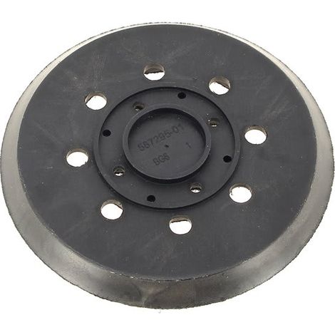 Plateau de ponçage 587295-01 – Patin compatible ponceuse Black & Decker – Pour bois dur et teck – Usage professionnel