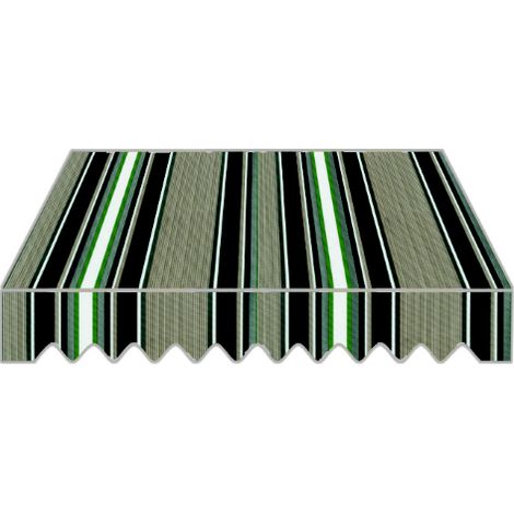 Auvent abattant P6002 cm 300x250 tissu d'ombrage en polyester structure aluminium pour usage exte'rieur