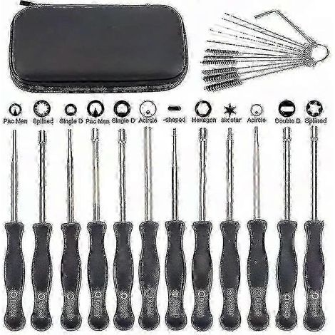 12-teiliges Vergaser-Einstellwerkzeugset, Vergaser-Tuning-Kit, kompatibel mit 2-Takt-Kettensägen, Trimmern und Freischneidern, Präzisions-Vergaserwerkzeug. (1/5)