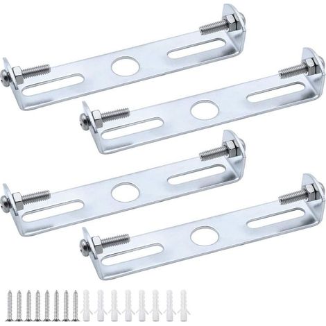 [4 Stück] 95-mm-Deckenleuchten-Montagehalterung, Pendelleuchten-Zubehör, Deckenleuchten-Sockelplatte, Deckenlampenplatten, Plattenhalterungen und Zubehör (1/5)