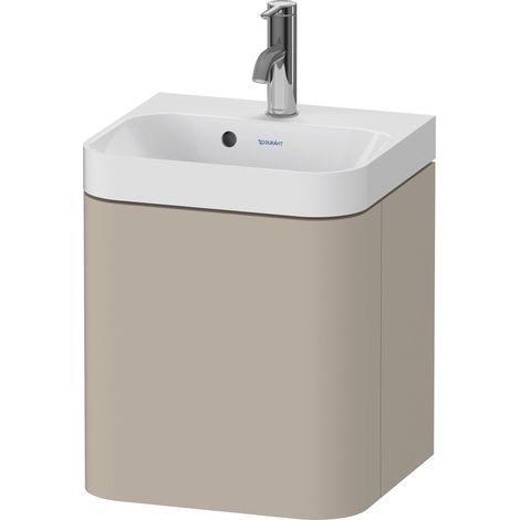 Duravit Happy D.2 Plus c-shaped Set wandhängend, 400x360mm, eine