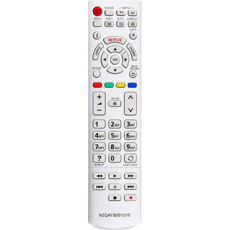 Télécommande TV Compatible avec Panasonic N2QAYB001010 avec Touche Netflix (1/5)