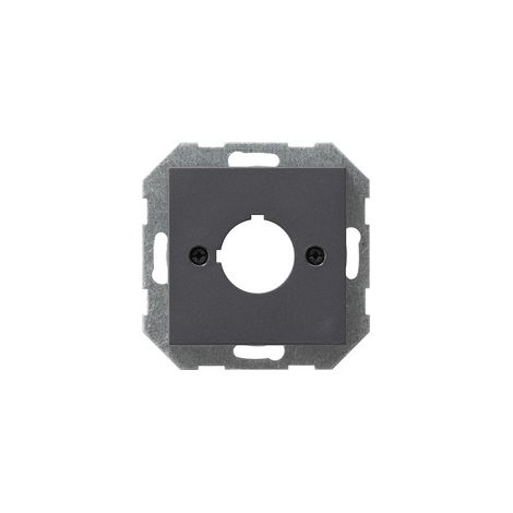 Gira Copr. Anello di supporto Apparecchi Ø 22,5 mm System 55 Antracite [027228], 0272 28