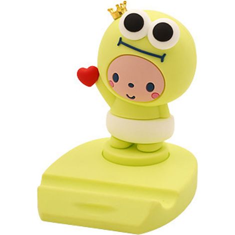 Support Téléphone Portable - Socle Tablette Réglable - Design Animal 3D En Pvc - Pour Bureau Et Maison - 1 Pièce (1/5)