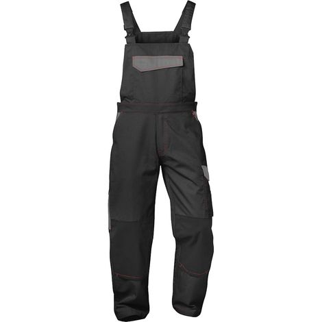Gr .64 BEVEREN TWILL-LATZHOSE schwarz BEVEREN TWILL BIB TROUSERS (1/4)