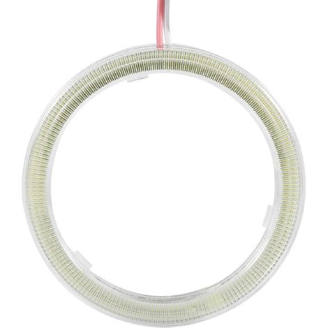 Cerchi Angel Eye COB LED, 1 Paar 70mm Halo Ringe per Auto e Moto, Luce Giorno DRL (1/3)