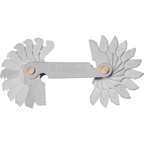 GSR Gewindeschablone 24 Blatt Metrisch