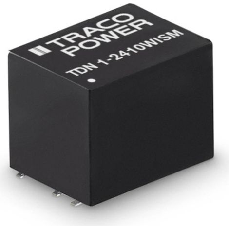 TracoPower TDN 1-1212WISM Convertitore DC/DC da circuito stampato 12 V/DC +12 V/DC 90 mA 1 W Num. uscite: 1 x Contenuto (1/2)