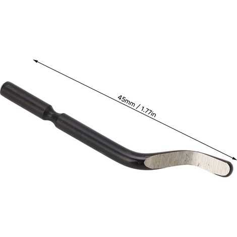 Kit d'outils d'ébavurage rotatif, ensemble de 10 lames de retrait BS1010 pour le nettoyage et la finition des imprimantes 3D (1/5)