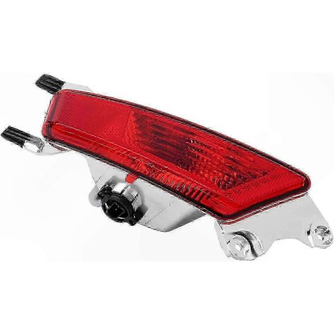 Phare antibrouillard arrière gauche avec support de fixation, compatible Evoque 2011-2019, feu arrière complet, couleur rouge, pièce de rechange OEM, kit de montage inclus, idéal pour remplacement (1/5)