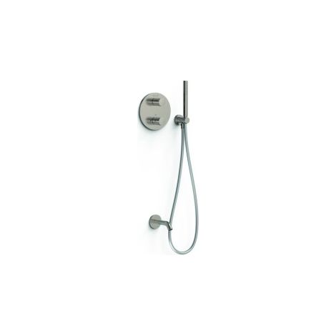 Kit robinet thermostatique encastré 2 voies pour baignoire et douche Therm-box Acier - TRES 26235006AC