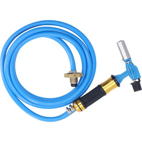 Chalumeau à gaz liquéfié à allumage électronique pour soudage avec tuyau antidéflagrant pour brasage (1/5)