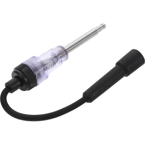 Testeur D'allumage pour Bougie de Voiture Noir, Outil de Diagnostic Moteur 12v Double Prise, Test de Système D'allumage et Câbles Défectueux (1/5)