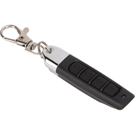 Télécommande de portail 433,92 MHz avec clonage, clé porte-clés, bouton d'apprentissage, pour porte de garage, portail coulissant, volet, avec voyant LED (1/5)