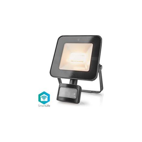 Nedis Proyector LED Inteligente Negro 20 W Exterior