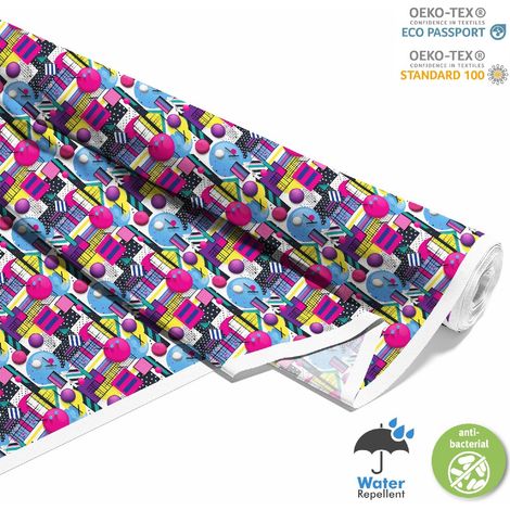 Outdoor-Dekostoffe Oxford - Motiv Geometrisch I DX3254 (1/5)