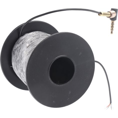 Câble de caméra de pêche HD avec prise casque 3,5 mm pour accessoires de pêche, diamètre 1,8 mm (0,07 pouce), longueur 20 m (65,6 pieds). (1/5)