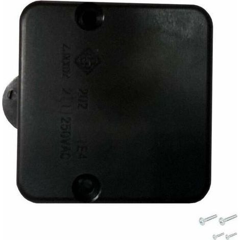 Interruptor mecánico de puerta de 12 V CC / 220-240 V - Negro para iluminación automática, armario y alacena. (1/3)