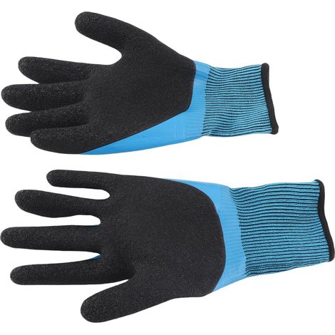 Paire de gants isolants électriques ignifugés, antidérapants et texturés, résistants à la tension jusqu'à 400 V. Gants d'électricien. (1/5)