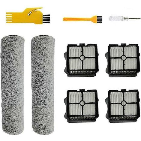 Kit de brosses rotatives et filtres pour aspirateurs eau et poussière sans fil Tineco IFLOOR, Tineco IFLOOR PLUS et Tineco Floor One