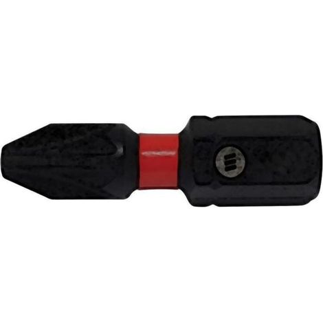 ForgeFix ForgeFast Pozidriv Impact Driver Bit PZ2 x 25mm – Compatible with Impact Drivers, Pack of 10