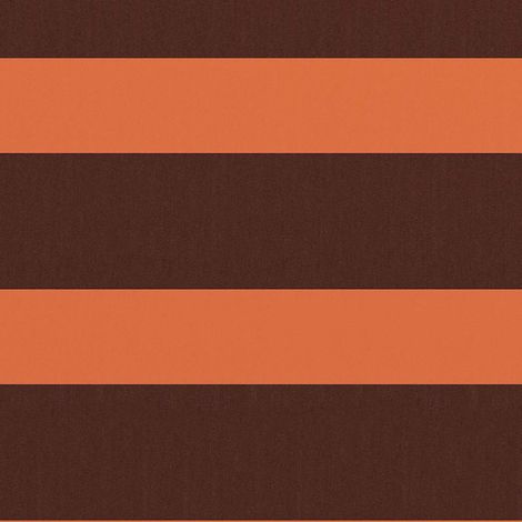 Maison Exclusive - Écran de balcon Orange et marron 90x300 cm Tissu Oxford (1/5)