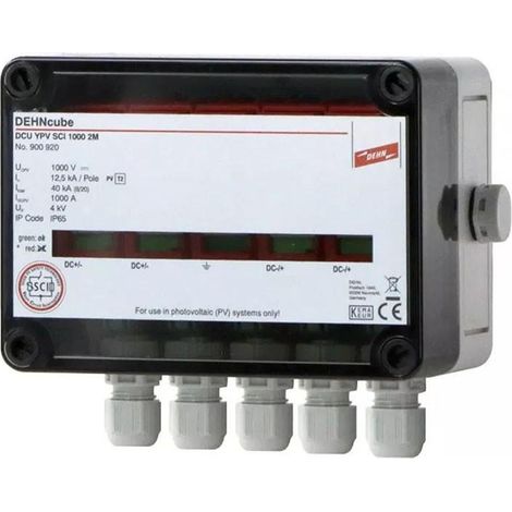 Protección contra sobretensiones Dehn Ochronnik DEHNcube 1000V IP65