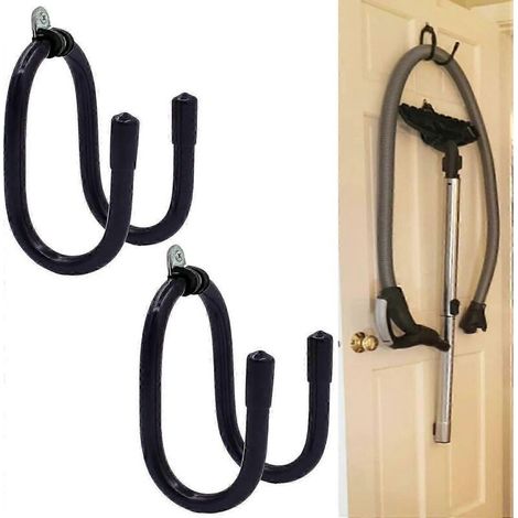 Lot de 2 supports muraux pour tête d'aspirateur, pour un rangement compact