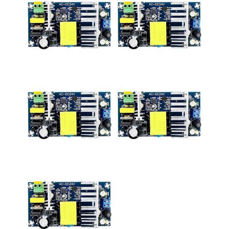 Module d'alimentation à découpage AC-DC 5X 110V/220V vers DC 24V 6A, convertisseur abaisseur 100W XK-2412-24 (1/5)