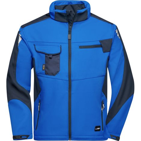 James & Nicholson Professionelle Softshelljacke JN844 Gr. 6XL royal/navy (1/5)