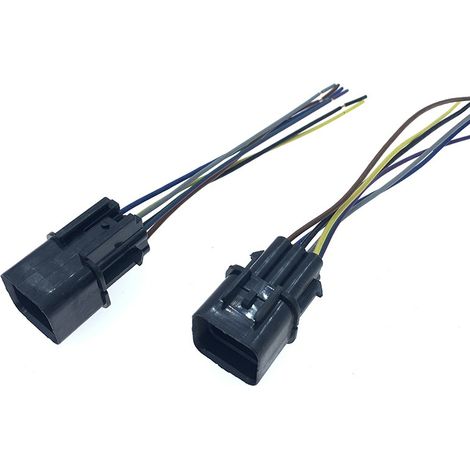 Suitable for Buick Excelle HRV, Chevrolet Epica, BYD F6, and F0 headlight assembly connectors and wiring harnesses. (1/5)