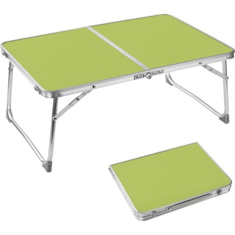 60cm Folding Table,Camping Table Portable Picnic Table Lightweight Aluminum Folding Dining Table Outdoor Garden Small Fold Up Dining Desk for Party BBQ Outdoor Camping Cooking (1/5)