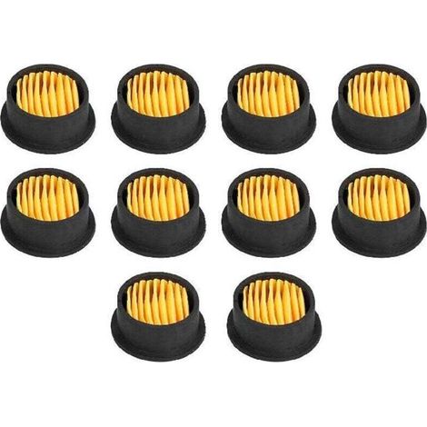 10 Ersatzfilterelemente für Luftkompressoren, 58 mm x 24 mm, interne Ersatzteile für Luftkompressoren, Filterelemente für Kolbenkompressoren - Crezuo (1/3)