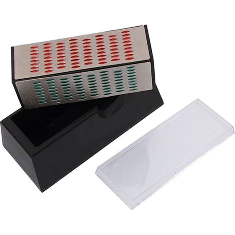 Neilsen 4 Sided Diamond Sharpening Block Sharp Stone Chisel Plane Knives Blade (1/2)