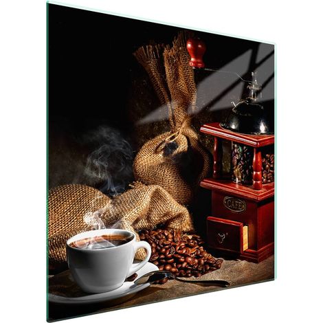 Glas-Kochfeldschutz 50x52 Kaffee (1/5)