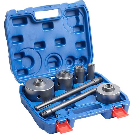 Lot de 9 scies cloche à béton, Couronne de forage 30 mm 40 mm 65 mm 80 mm 100 mm, dents XXL, SDS PLUS (1/5)