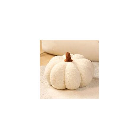Ultra-Soft Plush Pumpkin Cushion, Decorative Autumn Halloween Thanksgiving Fluffy Sofa (1/5)