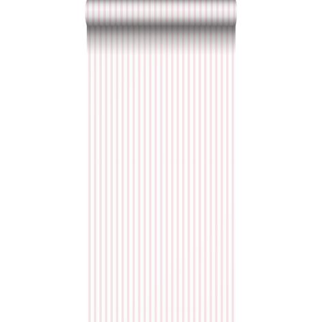 papier peint à rayures rose et blanc - Sanders & Sanders (1/4)